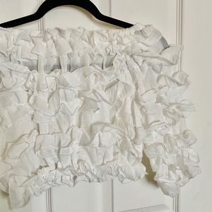 princess polly off the shoulder top✨